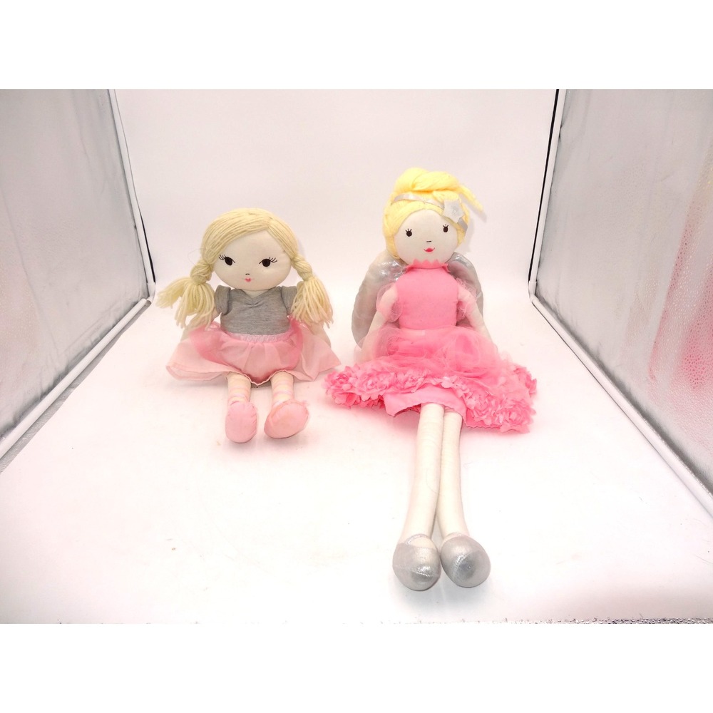 Pottery‎ Barn Kids Adelaide Cloth Rag Doll  Fairy Princess and Ballerina Doll